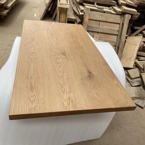 白橡木大板实木原木桌面板餐桌书桌中岛吧台飘窗木板台面隔板定制