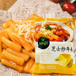 临期特价必品阁芝士炒年糕390g零食夜宵年糕条泡菜汤牛排骨肉汤料