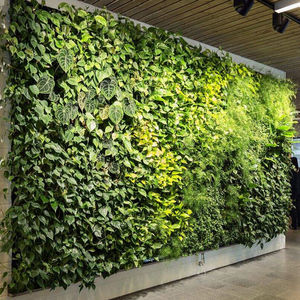 武汉定制真植物墙垂直立体绿化墙室内外绿色墙面装饰绿植墙施工