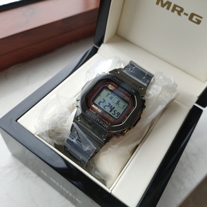 日本GSHOCK高端卡西欧手表男MRG-B5000钛合金日产蓝宝石镜面方块