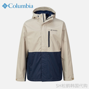 韩国Columbia哥伦比亚男装春秋款TECH外套防风水冲锋衣夹克WE6848