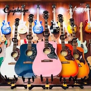 Epiphone蜂鸟hummingbird/Ej200/J200印尼产电箱木吉他