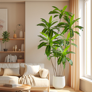 仿真绿植高端轻奢巴西木假植物装饰室内客厅仿生落地摆件盆栽造景
