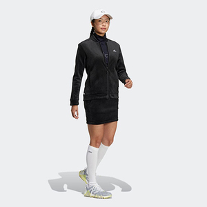 新款Adidas阿迪达斯高尔夫女士外套短裙春秋季套装修身外套HG8274
