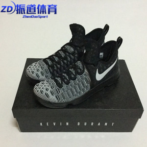 Nike Zoom KD 9 杜兰特9 篮球鞋 奥利奥天堂鸟黑武士 843382