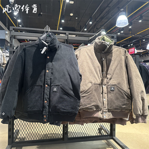 【风雷】Converse匡威男款冬季灯芯绒面料鸭绒立领羽绒服10023796