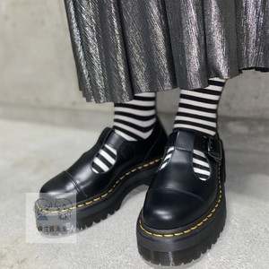 海淘代购Dr. Martens Bethan T型厚底玛丽珍鞋复古小皮鞋15727001