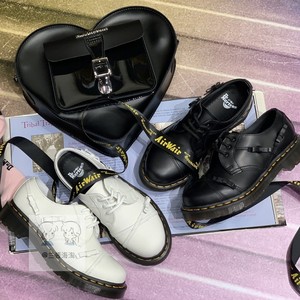 海淘代购 Dr. Martens 1461BOW 蝴蝶结光面硬皮3孔马丁单鞋牛津鞋