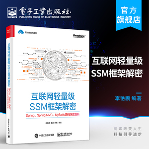 官方正版 互联网轻量级SSM框架解密 Spring Spring MVC MyBatis源码深度剖析 SSM开源Java web框架构开发设计教程书籍