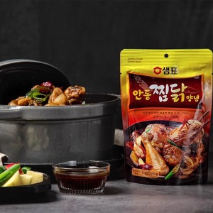韩国进口膳府安东炖鸡用调味汁 炖鸡调料 210g袋装
