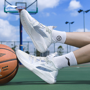 李宁篮球鞋男款音速combat夏季学生低帮耐磨后卫实战运动鞋子男士
