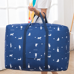 加厚手提棉被袋整理袋防水防潮行李袋套拉杆箱衣服旅行搬家打包袋