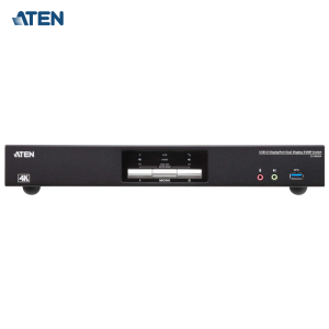 ATEN 宏正 2端口 CS1942DP 多电脑切换器 双屏幕显示DP KVMP、4K分辨率 USB3.0 支持MST