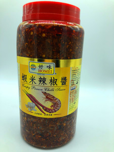 包邮马来西亚进口好味牌虾米辣椒酱 1kg火锅汤底蘸料 虾酱空心菜