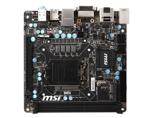 MSI/微星B85I主板1150四代Mini-ITX迷你型无线wifi小板春节不打烊
