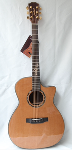 40寸朱丽叶吉他x-15全单板吉他x15民谣吉他电箱吉他全单吉他41寸