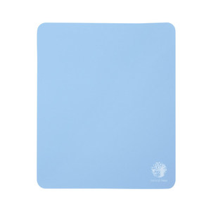 日本SANWA超小号尺寸防滑蓝色迷你灵敏细滑垫子家用环保鼠标垫