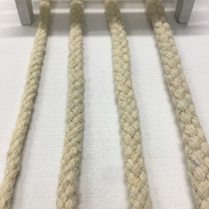 5-10毫米八股本白空心棉绳纯手工艺品编束口绳装饰棉手工编织绳