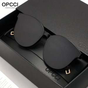 OPCCI GM偏光猫眼墨镜女高级感2024新款小脸眼镜女款大脸太阳镜