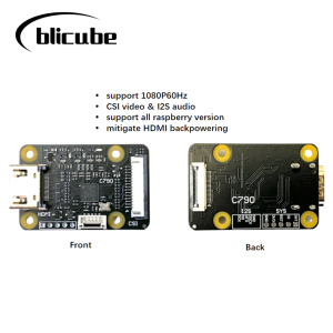 树莓派HDMI IN HDMI转CSI-2 C790 树莓派5 pikvm raspberry pi 5