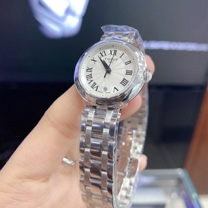 Tissot天梭女表嘉丽小美人瑞士精致小表盘防水钢带石英女士手表