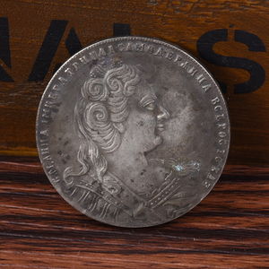 仿古俄罗斯1730安娜伊凡诺芙娜创意装饰硬币 欧美宫廷风玩具复古
