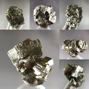 金色黄铁矿原石愚人金天然矿物晶体奇石收藏摆件地质科普教学标本