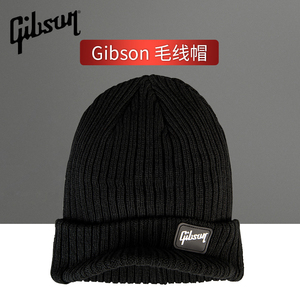 GIBSON吉普森带logo经典款棒球帽 毛线 针织帽男女通用网眼鸭舌帽