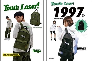 日本BOOK附录 潮牌1997双肩背包运动休闲户外背包
