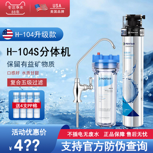 滨特尔爱惠浦EF-900P PBS-400 H-100 H-104 家用厨房直饮水净水器