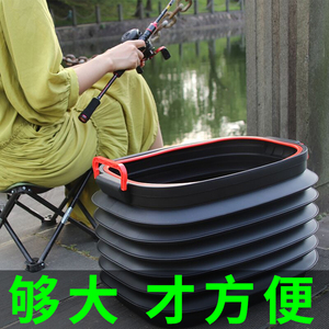 大号车用洗车水桶车载便携式旅行户外伸缩钓鱼储水桶可折叠刷车桶