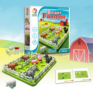 比利时SmartGames智慧农场主儿童5桌游益智亲子互动思维训练玩具6