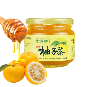 原装进口韩国农协蜂蜜柚子茶 柠檬茶芦荟茶多款冲饮泡水果酱果茶