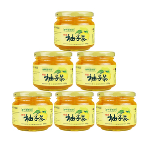 韩国农协蜂蜜柚子茶1Kg*6瓶原装进口柠檬茶百香果芦荟多款批发