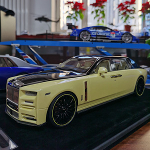 原厂限量收藏1:18 Mansory 劳斯莱斯 幻影 八代 长轴版 汽车模型