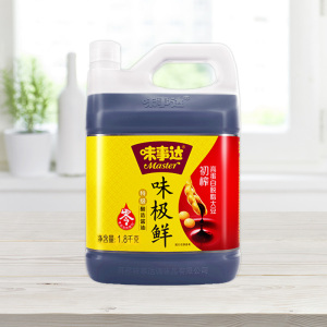 味事达味极鲜特级酱油1.6L/1.8kg桶装酿造酱油家用烹饪生抽调味品