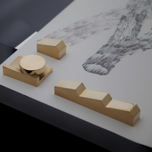 WUU物EUCLID黄铜立体几何文具丨桌面摆件 创意设计礼物