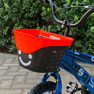 儿童自行车篮子车篓山地车小孩单车前篮通用塑料筐车框童车配件