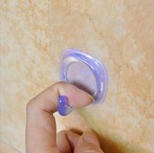 强力无痕挂钩专用 一对装 卫浴厨房大理石瓷砖玻璃复合板防水粘钩