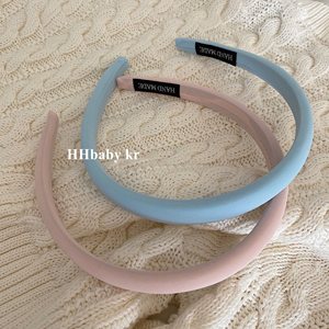 【HHBABY KR】韩国 奶油粉色 baby蓝色细边发箍 甜美系少女头箍