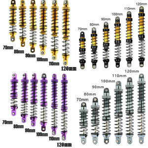 1/10攀爬车金属避震器双段弹簧减震器TRX4 SCX10 90046RC避震