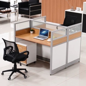 办公桌椅组合办公室46人位职员屏风卡座工位财务员工办公桌柜家具