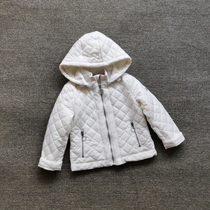 外贸原单出口俄罗斯儿童女童2-6岁秋冬季薄款菱格棉衣棉袄短外套