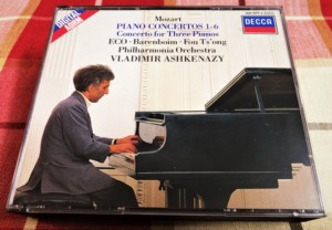 Decca 莫扎特 三钢琴协奏曲 傅聪 阿什肯纳奇 巴伦博伊姆 3CD