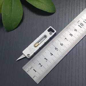 创意吸附式安全型迷你美工刀进口ASR锋锐雕刻刀EDC便携金属裁纸刀
