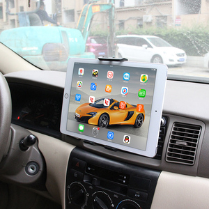 手机汽车载支架通用导航CD口卡扣平板iPad电脑夹固定底座旋转简易