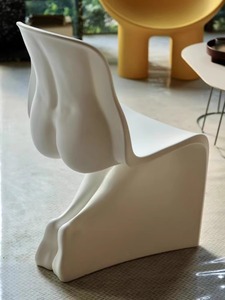 Him OR Her Chair 他椅和她椅/设计师玻璃钢人体造型餐椅简约椅子