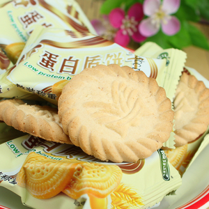 上海优质低蛋白饼干零食代餐PKUCKD麦淀粉健康杂粮蛋白质肾友食品