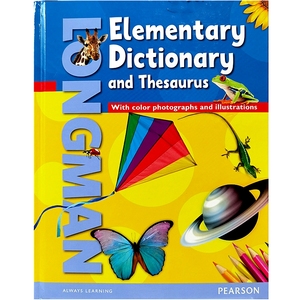 原版进口 Longman Elementary Dictionary and Thesaurus 培生朗文初阶 英语词典 同义词 小学生初中生 美国版 精装