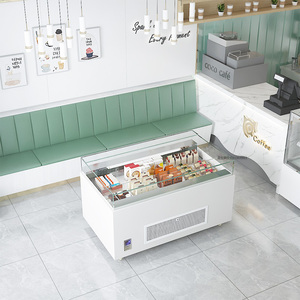 碧宏敞开式三明治柜蛋糕展示柜寿司水果捞保鲜柜开放式酸奶冷藏柜